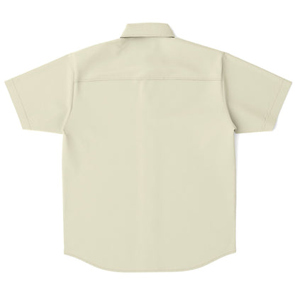 Short Sleeve Button Down Shirt - AOP